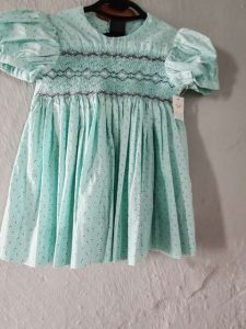 Tiny Mint Twirl Dress